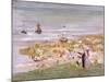 Beach, Scheveningen (Der Strand, Scheveningen), 1900-Max Liebermann-Mounted Giclee Print