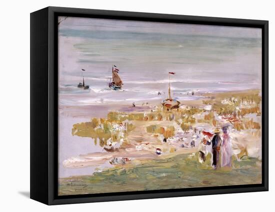 Beach, Scheveningen (Der Strand, Scheveningen), 1900-Max Liebermann-Framed Stretched Canvas