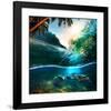 Beach Sea and Ocean-null-Framed Art Print