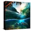 Beach Sea and Ocean-null-Stretched Canvas