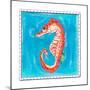 Beach Seahorse-Ormsby, Anne Ormsby-Mounted Art Print