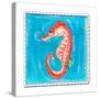 Beach Seahorse-Ormsby, Anne Ormsby-Stretched Canvas