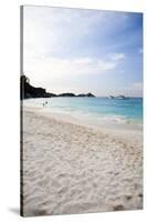 Beach Seascape of a Remote Island, Similan Surin Island Chain-Micah Wright-Stretched Canvas