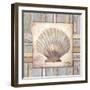 Beach Shell I-Elizabeth Medley-Framed Premium Giclee Print