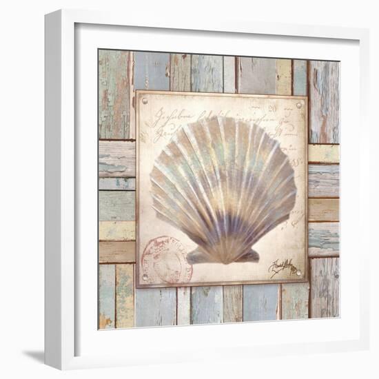 Beach Shell I-Elizabeth Medley-Framed Premium Giclee Print