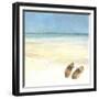 Beach Shoes, 2015-Lincoln Seligman-Framed Giclee Print