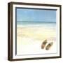 Beach Shoes, 2015-Lincoln Seligman-Framed Giclee Print