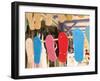 Beach Shoes, Bourg Des Saintes, Grande Terre, Guadaloupe, Caribbean-Walter Bibikow-Framed Photographic Print