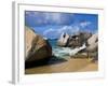 Beach Side at Virgin Gorda, British Virgin Islands, Caribbean-Joe Restuccia III-Framed Photographic Print