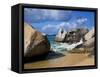 Beach Side at Virgin Gorda, British Virgin Islands, Caribbean-Joe Restuccia III-Framed Stretched Canvas