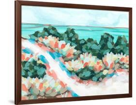 Beach Side II-Melissa Wang-Framed Art Print