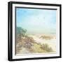 Beach Side Watercolor-Lula Bijoux-Framed Art Print