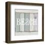 Beach Sign IV-null-Framed Art Print