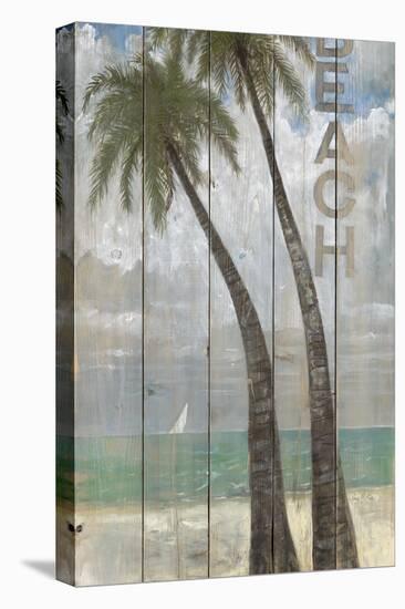 Beach Sign-Arnie Fisk-Stretched Canvas