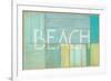 Beach Sign-Z Studio-Framed Premium Giclee Print