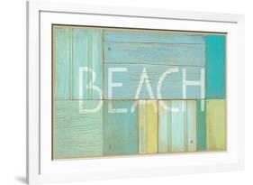 Beach Sign-Z Studio-Framed Art Print