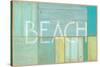 Beach Sign-Z Studio-Stretched Canvas