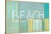 Beach Sign-Z Studio-Stretched Canvas