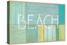 Beach Sign-Z Studio-Stretched Canvas
