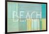 Beach Sign-Z Studio-Framed Art Print