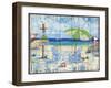 Beach Signs I-Paul Brent-Framed Art Print