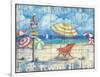 Beach Signs II-Paul Brent-Framed Art Print