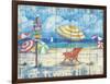 Beach Signs II-Paul Brent-Framed Art Print