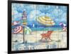 Beach Signs II-Paul Brent-Framed Art Print