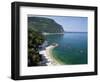 Beach, Sirolo, Marche, Italy-Peter Adams-Framed Photographic Print