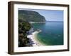 Beach, Sirolo, Marche, Italy-Peter Adams-Framed Photographic Print