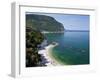 Beach, Sirolo, Marche, Italy-Peter Adams-Framed Photographic Print