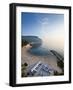 Beach, Sirolo, Marche, Italy-Peter Adams-Framed Photographic Print