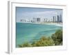 Beach, Skyline and Mediterranean Sea Viewed from Old Jaffa, Tel Aviv, Israel, Middle East-Merrill Images-Framed Photographic Print