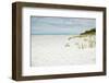 Beach Solitude-Mary Lou Johnson-Framed Photo