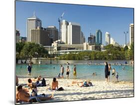 Beach, South Bank Parklands, Brisbane, Queensland, Australia-David Wall-Mounted Photographic Print