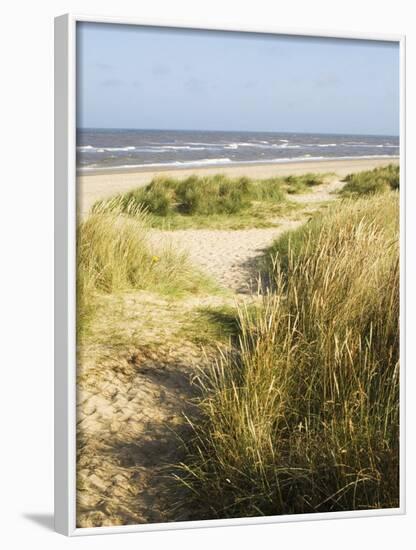 Beach, Southwold, Suffolk, England, United Kingdom-Amanda Hall-Framed Photographic Print