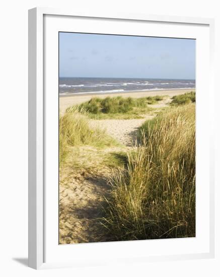 Beach, Southwold, Suffolk, England, United Kingdom-Amanda Hall-Framed Photographic Print