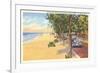 Beach, St. Joseph, Michigan-null-Framed Art Print