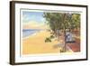 Beach, St. Joseph, Michigan-null-Framed Art Print