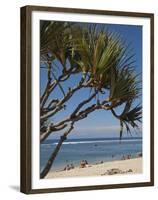 Beach, St. Pierre, Reunion Island, French Overseas Territory-Cindy Miller Hopkins-Framed Premium Photographic Print