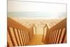 Beach Stairs-Susan Bryant-Mounted Premium Giclee Print