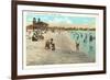 Beach, Stamford, Connecticut-null-Framed Premium Giclee Print