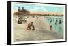 Beach, Stamford, Connecticut-null-Framed Stretched Canvas
