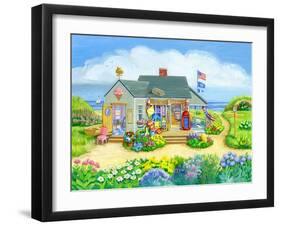 Beach Store-Geraldine Aikman-Framed Giclee Print