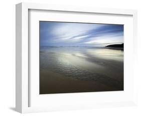 Beach Streams Leading to the Sea on Sandymouth Bay, Cornwall, England, United Kingdom, Europe-Ian Egner-Framed Photographic Print