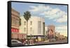 Beach Street, Daytona Beach, Florida-null-Framed Stretched Canvas