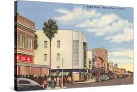 Beach Street, Daytona Beach, Florida-null-Stretched Canvas