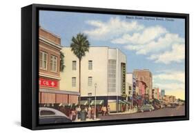 Beach Street, Daytona Beach, Florida-null-Framed Stretched Canvas