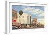 Beach Street, Daytona Beach, Florida-null-Framed Art Print