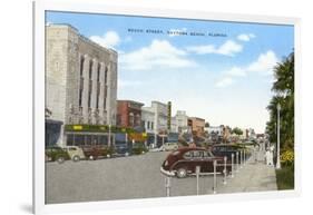 Beach Street, Daytona Beach, Florida-null-Framed Art Print